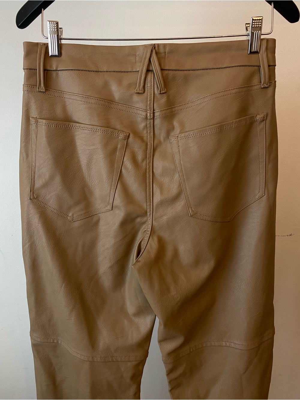Good American Better Than Leather Good Boy in Warm Caramel - Picture 6 of 6